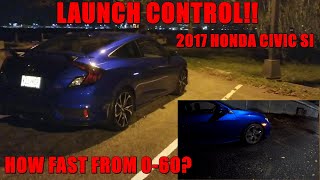 LAUNCH CONTROL TIPS ON 10th GEN HONDA CIVIC SI