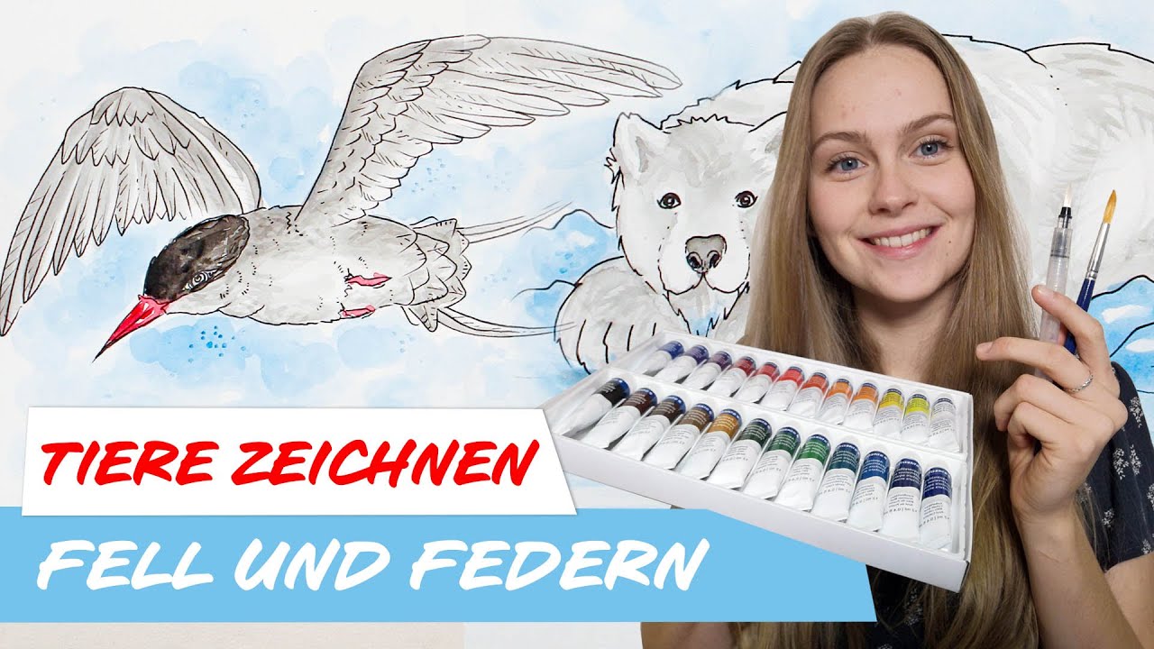 Tiere Zeichnen Federn Und Fell Tutorial 3 STAEDTLER Art Class tiere-zeichnen-federn-und-fell-tutorial-3-staedtler-art-class