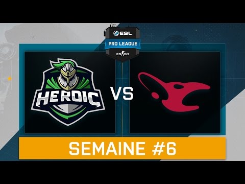 CS:GO - Heroic vs Mouz - Cbble - ESL Pro League - Saison 5