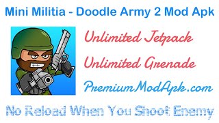 Download mini militia mod apk 5.2.1 unlimited everything 2020 link 1:
https://droidsignal.com/mini-militia-mod-apk-download-doodle-army-2/
2: https://pr...