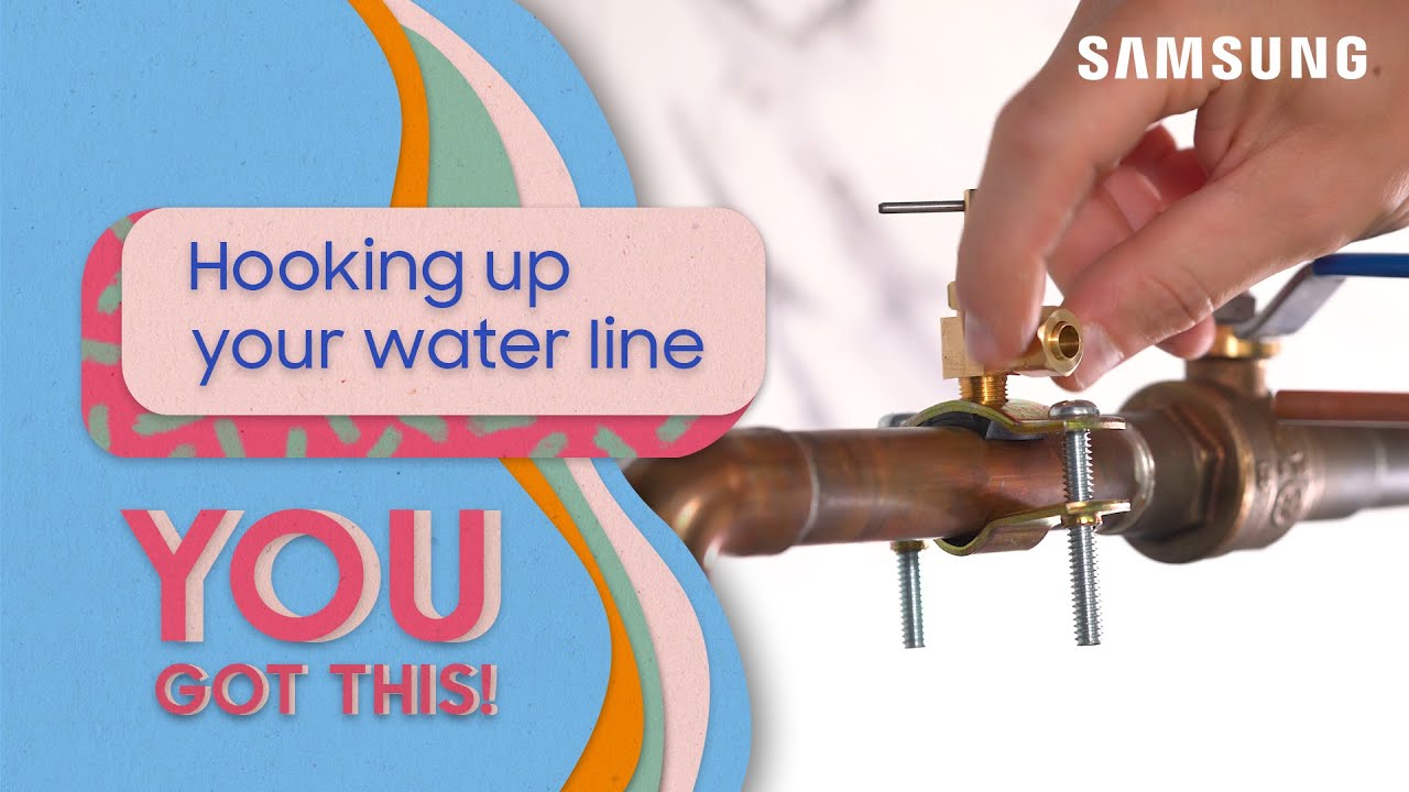Install A Water Line For Your Refrigerator
