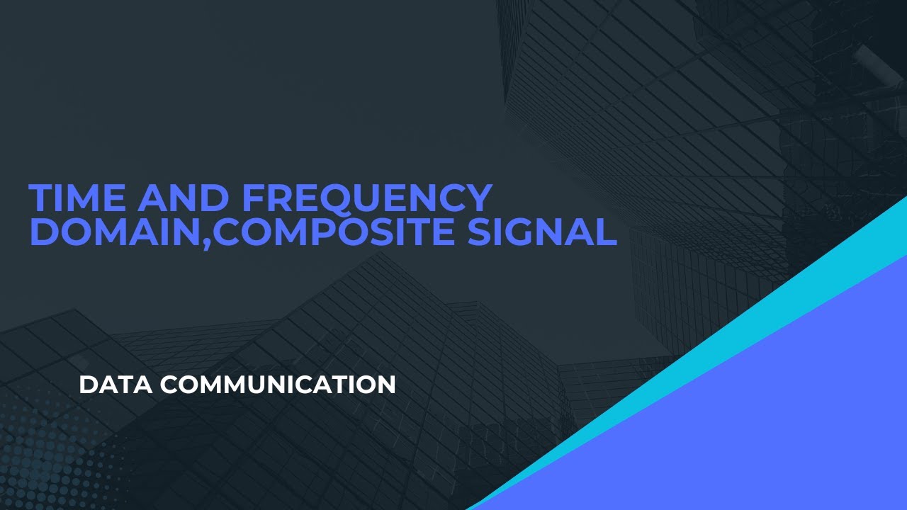 Time and Frequency Domain in Signal Theory | Basics II Segment 3 - YouTube
