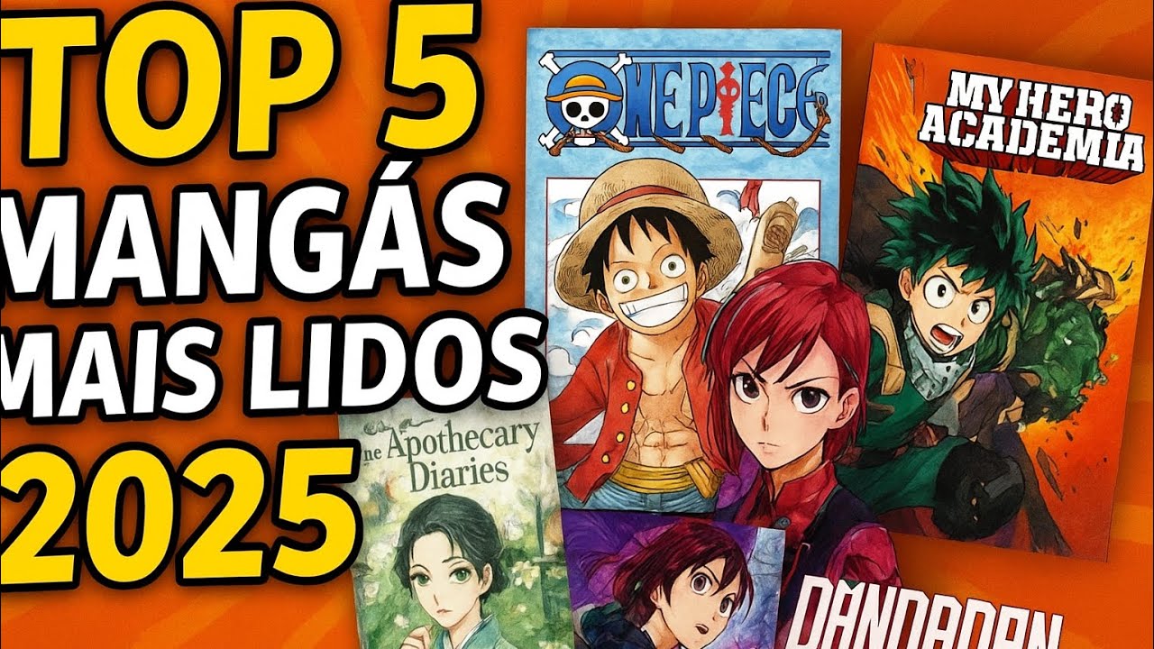 Top 5 Mangás MAIS LIDOS de 2025 (atualizado) 😱 | O #1 Vai te ...