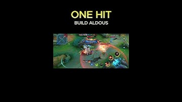 WATCH THIS - BEST BUILD ALDOUS 2025. ALDOUS (ONE HIT) BUILD #mobilelegends #aldous  #shorts