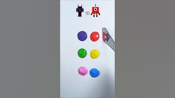 “Evil Sprunki Vs Numbersblock: Color Mix". #numberblocks
