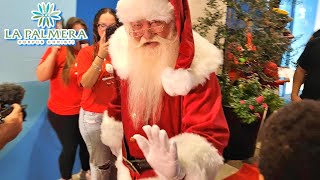 Santa's Arrival 2025 at La Palmara Mall Corpus Christi Texas Walkthrough Tour of the Christmas Event