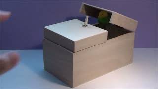 The Most Useless Machine EVER "hako" Wooden Box version part2