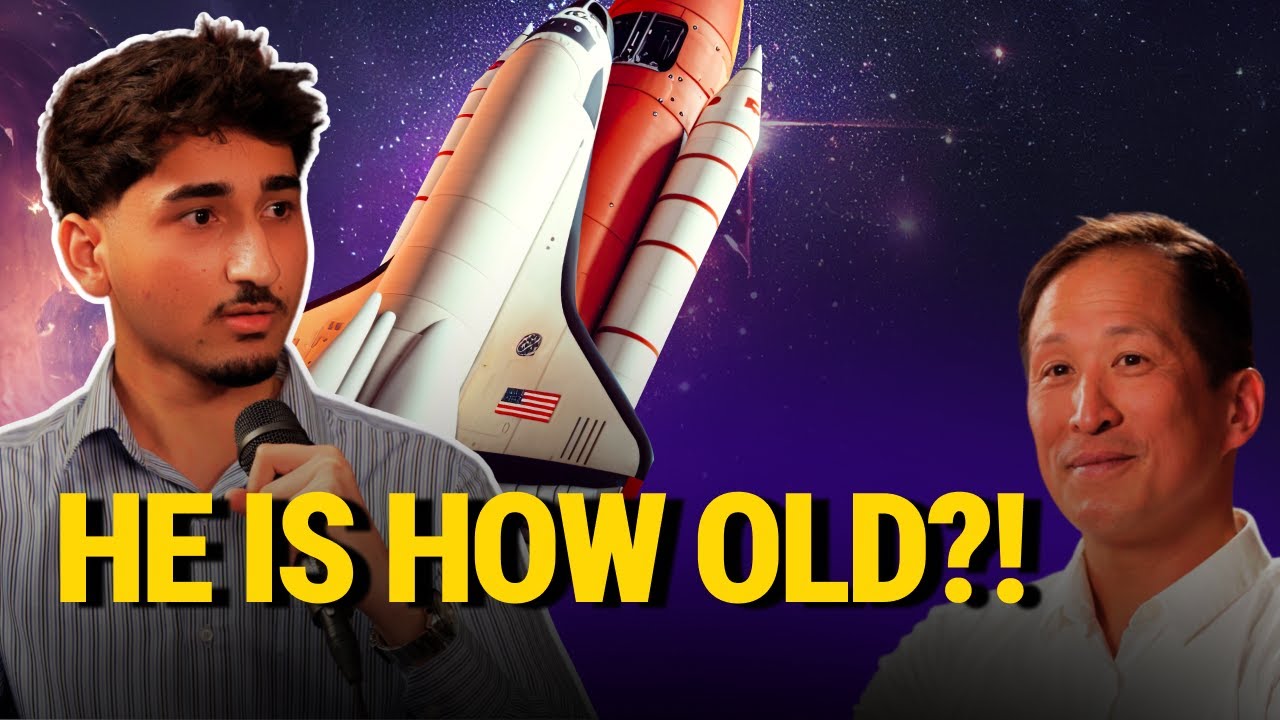 18 Year Old Startup Founder Pitches His Space Startup!