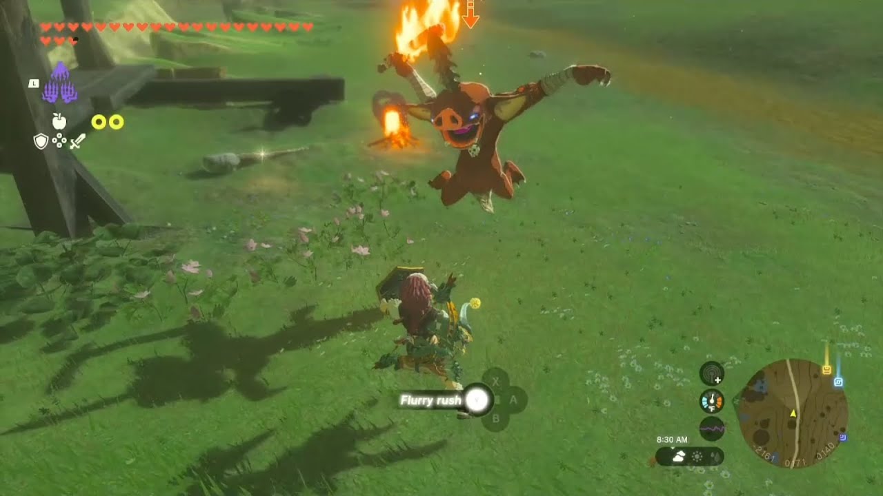 3 min of Flurry Rushes (vol 99) A Day in the Life of Link - Throwback - Oct 2024 #Tearsofthekingdom