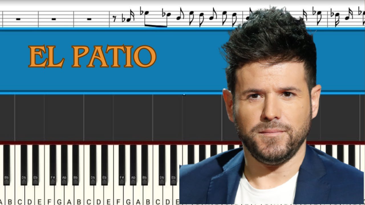 Pablo López - El Patio | Piano Tutorial | Midi