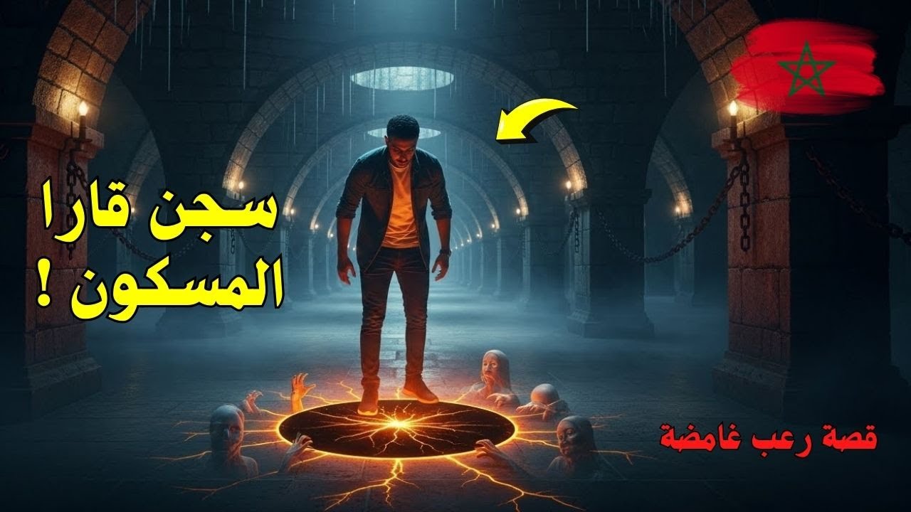 قصة مرعبة من سجن قارا | النقطة الملعونة التي فتحت باب الجحيم