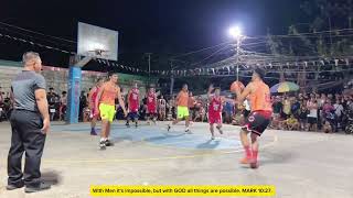 Maagay Basketball League 2024 Team City vs RJIMA SR Finals Game
