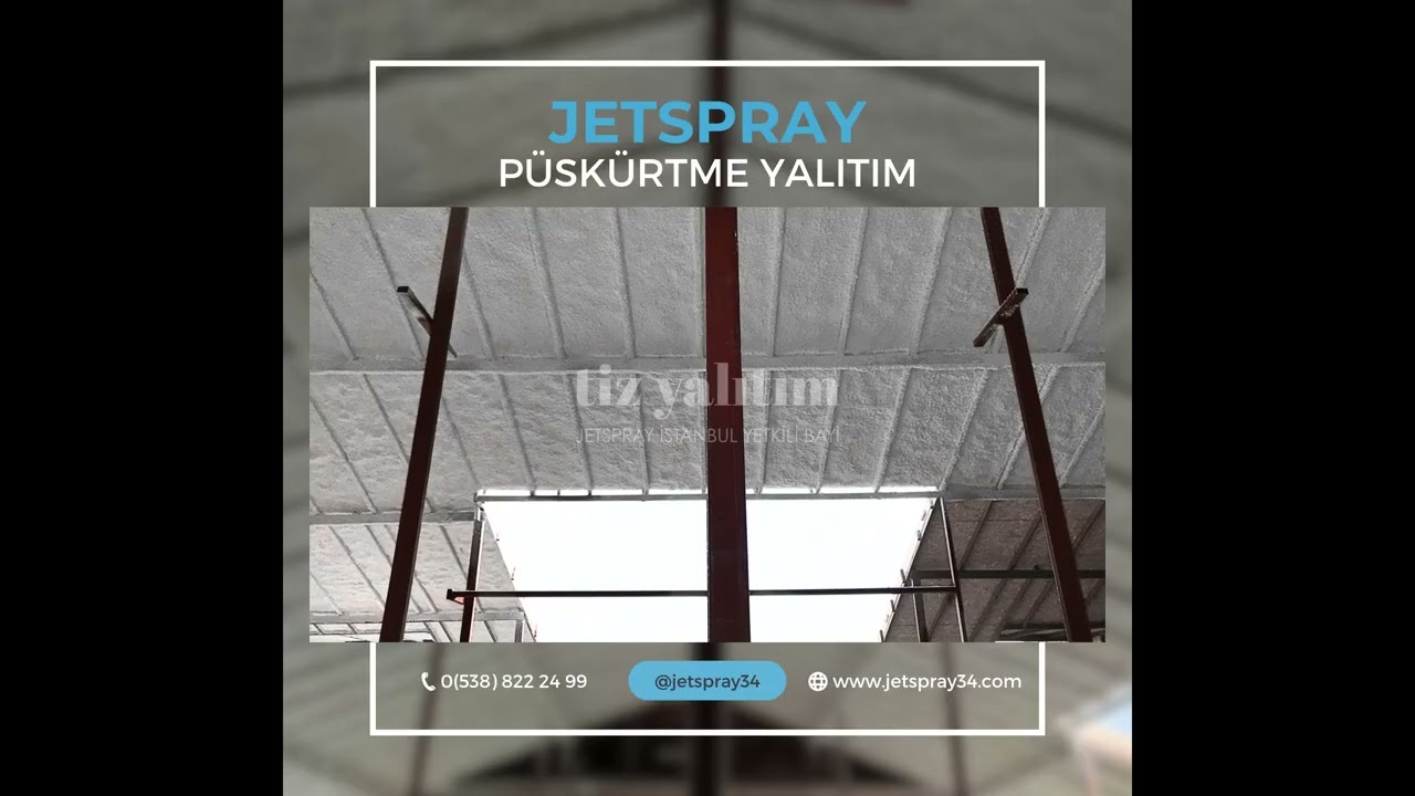 ▶ Tiz Yalıtım: Knauf JetSpray ile Çatı Ters Tavanda Uygulama Öncesi ve Sonrası 🏡 