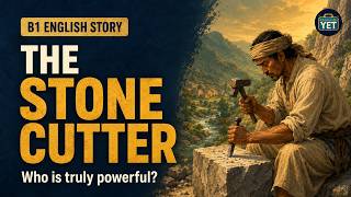 The Stone Cutter | B1 English Story | Listen & Read