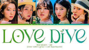 How would RED VELVET sing ‘LOVE DIVE’ (IVE) | Color Coded Lyrics + Line distribution