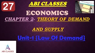 CA Foundation - Economics Ch 2- {unit 1 Law of Demand  part 1 } in Tamil/English screenshot 3