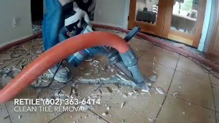 How To Have Tiles Removed-Virtually Dust Free Tile Removal Arizona