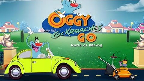 Oggy Go-World Of Racing/ the official   game. all level gaming android, ios.satisfying&relaxing game