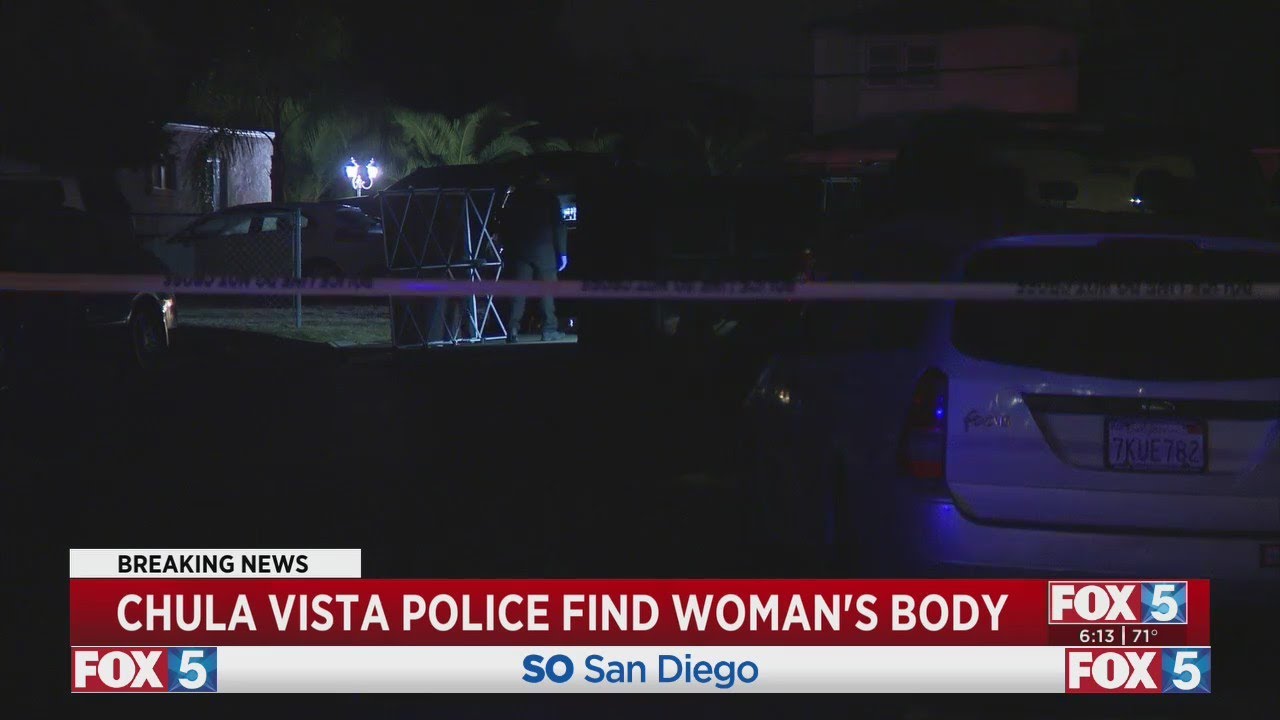 Woman Found Dead On Chula Vista Street - YouTube