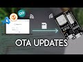 ESP32 OTA (Over-the-Air) Updates using AsyncElegantOTA: Arduino IDE or VS Code (ESP8266 NodeMCU)