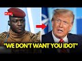 Ibrahim Traoré Rejects Donald Trump’s Debate Offer — Crowd Erupts!