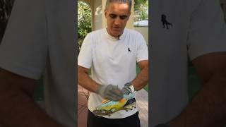 Washing Leo's Football Shoes! How To Keep Your Boots Clean  ! Full Vidso on YT! #footballtips screenshot 2