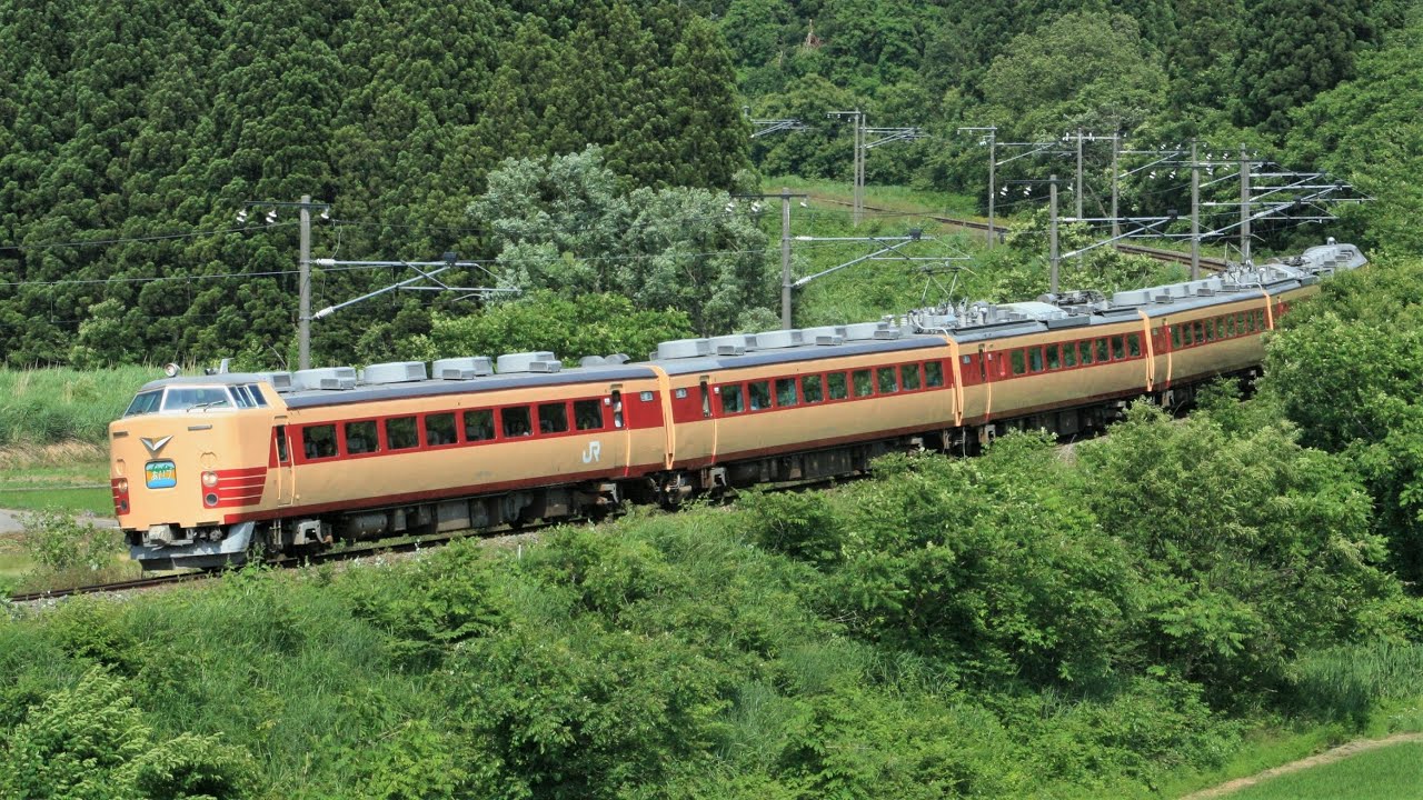 【ラストラン】JR485系A1A2編成 9518M～回9577M 特急ひばり・特急あいづ JR東北本線/磐越西線 走行集 - YouTube