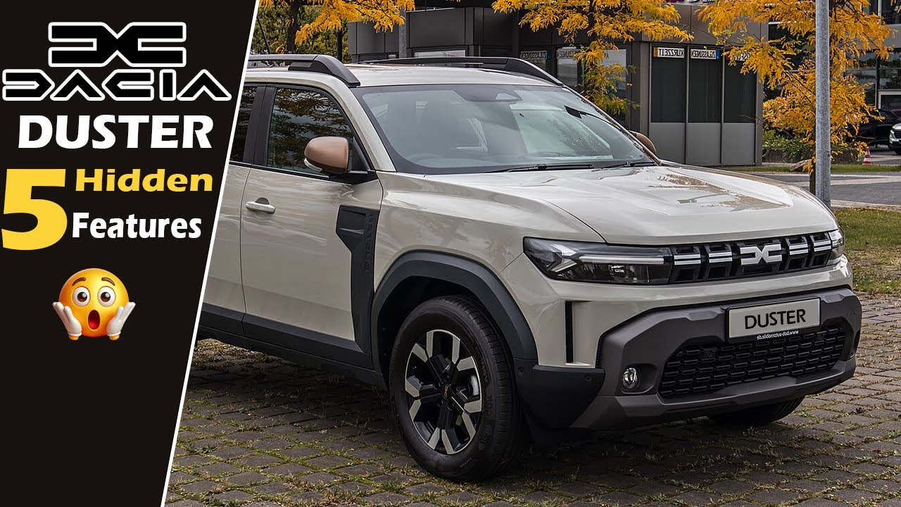 Dacia Duster 2024 5 Hidden Features You Didn’t Know About!