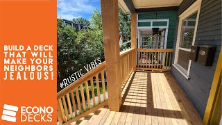 Celebrity Econo Decks: Timeless Beauty of a Wooden Deck Profile