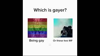 Which is gayer? 