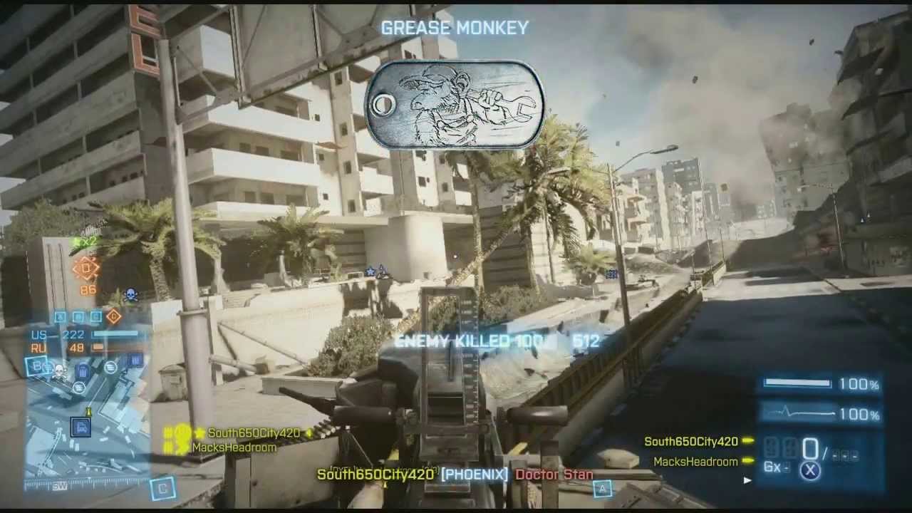 Battlefield 3 Rank 1 To 100 Colonel Shit Bucket Montage