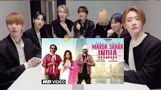 Koreans react to Marda Saara India | Ramji Gulati Feat Jannat Zubair, Mr. Faisu | Veen Ranjha