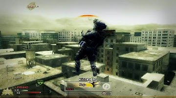 Gameplay On a Hacked Server (AIMBOT + GRAVITY) MW2