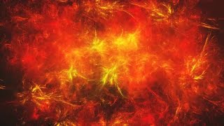 Abstract Red Space Nebula Stock Motion Graphics
