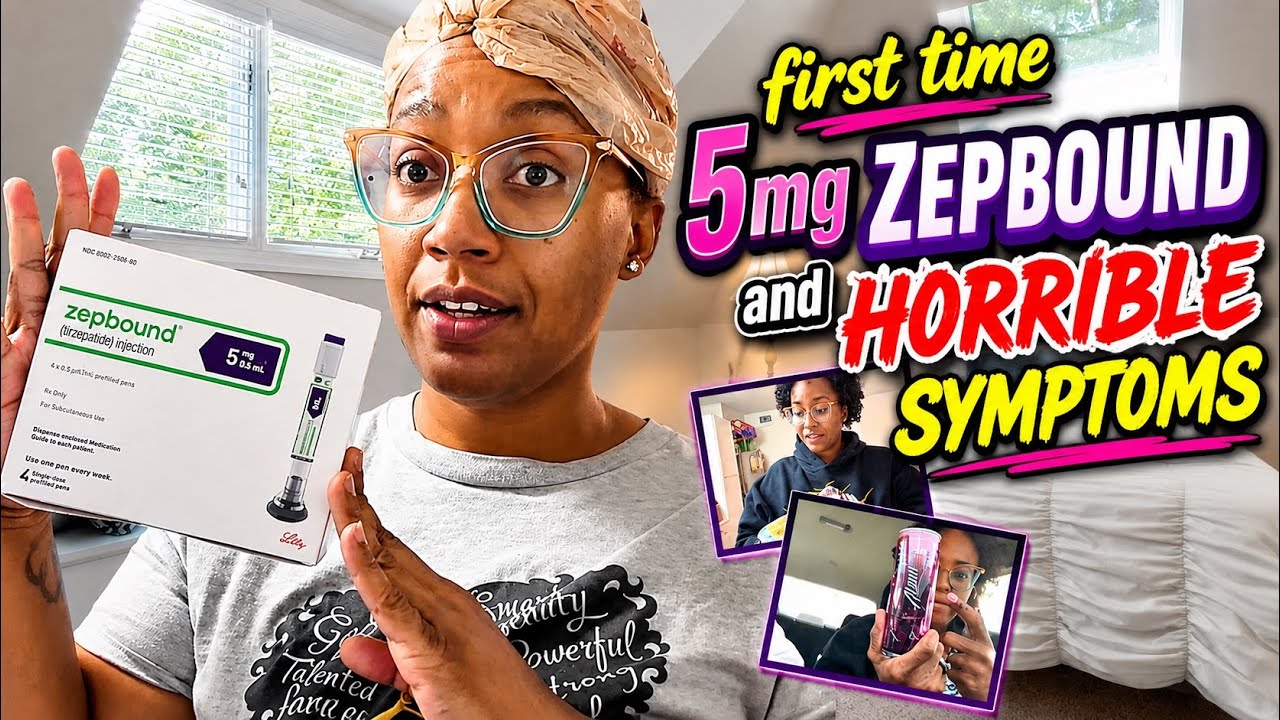 First day on Zepbound 5.0mg: Shot Day | New Symptoms | What I Eat in a Day  | Life Updates