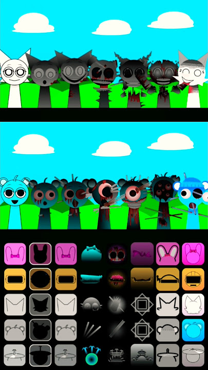 Wenda 🐱 vs Sky 🐻 Incredibox Sprunki 🔥 Battle Song 🎼 #incredibox #sprunki #duomix #phase #gaming #oc