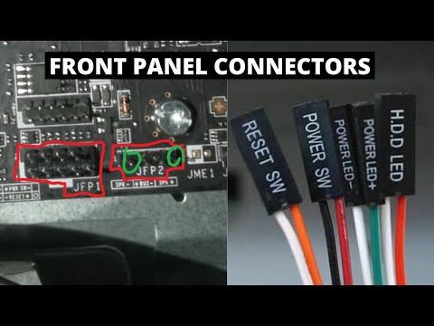 Learn How To Connect Front Panel Connectors ( MSI G41M-P26 ) - EASY GUIDE