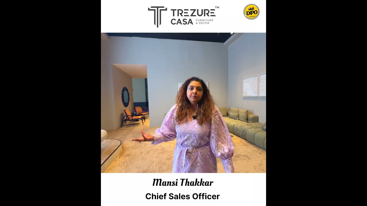 Mansi Thakkar Showcases Trezure Casa’s Latest Innovations at WOFEX  
