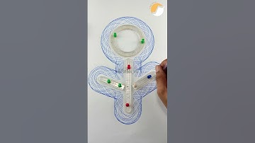 The Most Satisfying Spiral Art Ever ✨ #shorts #asmr #spirograph #stressrelief #calming #relaxing