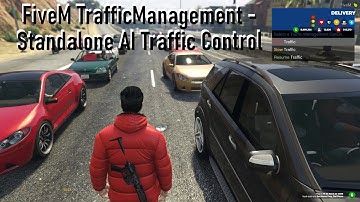 Gta V FiveM TrafficManagement - Standalone AI Traffic Control