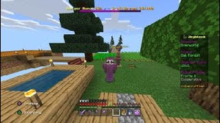 How to easily place a shop in Cube Craft skyblock screenshot 5