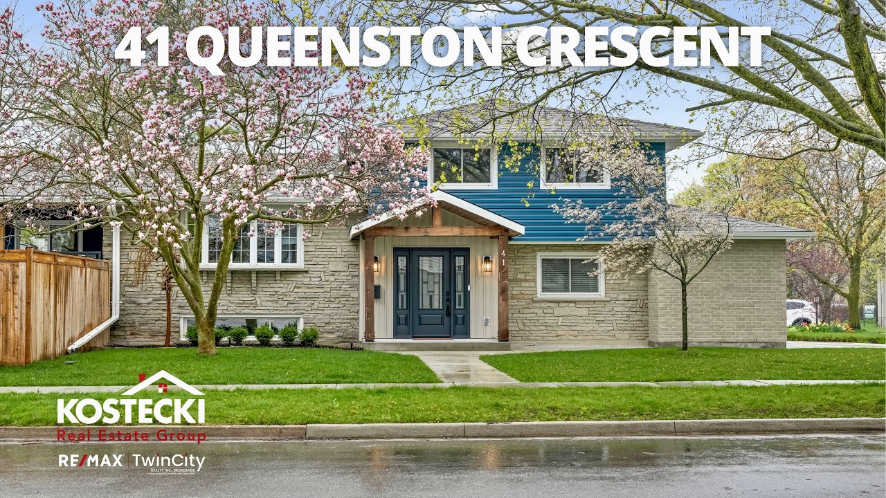 Stunning Sidesplit 41 Queenston Crescent Kitchener Real Estate