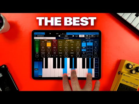 The BEST FREE Music Production Instrument Apps for iPad/iPhone
