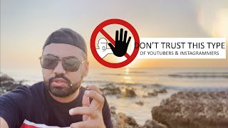 Vlog: Don&#39;t Trust these Youtubers &amp; Instagrammers