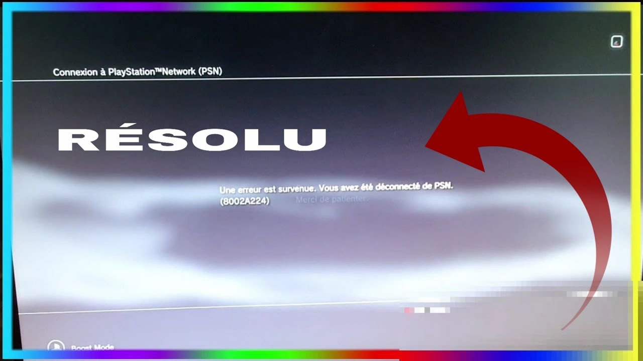 PROBLEME PSN SUR PS3 JAILBREAK RSOLU 