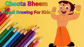Color Pencil Drawing Chhota Bheem For Kids | Colors With ChuChu Kids | Preschool | screenshot 5