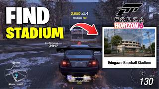 How To Find Edogawa Baseball Stadium In Forza Horizon 6