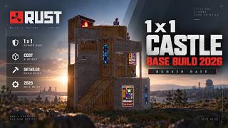 Rust 1x1 to Massive Bunker Base | Cozy Solo/Duo Build 2026🔥 screenshot 3
