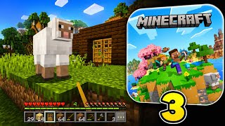 Minecraft Survival Part 3 - Gameplay Walkthrough Tutorial (Android) screenshot 2