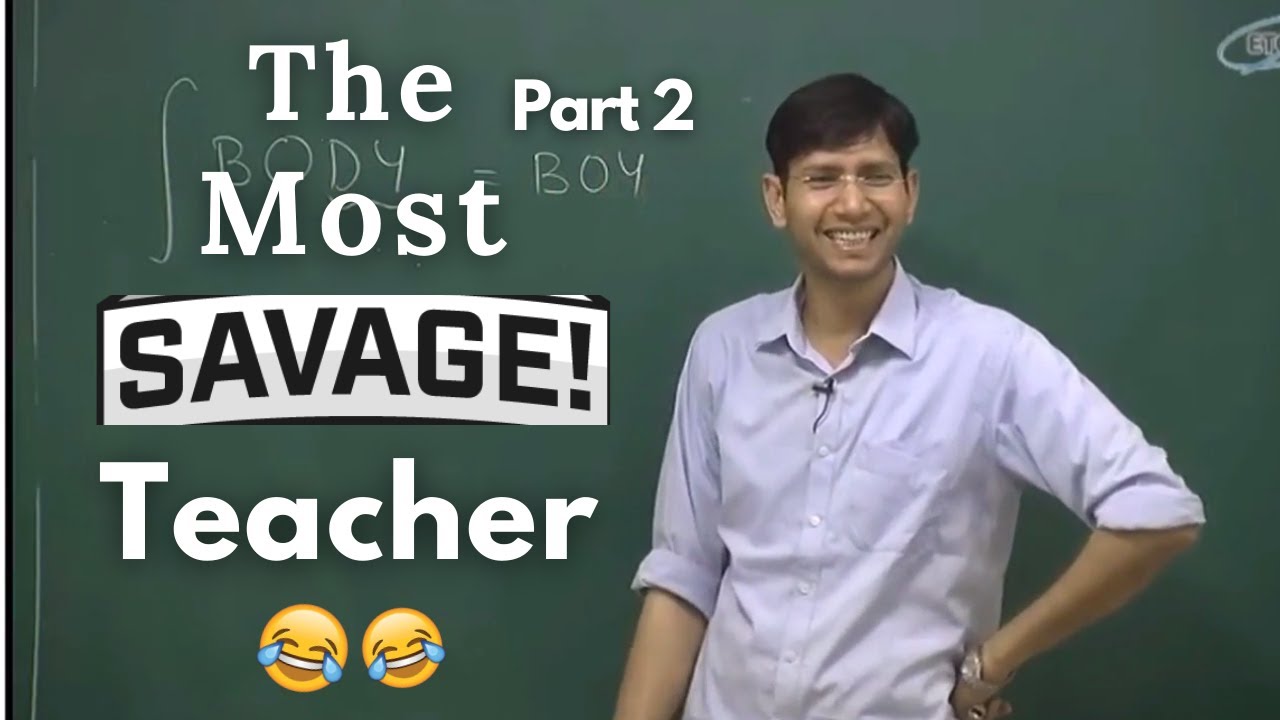 The MC Sir Compilation | The Most Savage Teacher | Funny - YouTube